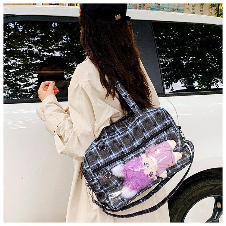 New Japanese Girl Cute Sweet Kawaii Ita Bag Daily Commuting Casual One-shoulder Crossbody Bag Comic Exhibition Hand Tote Bag