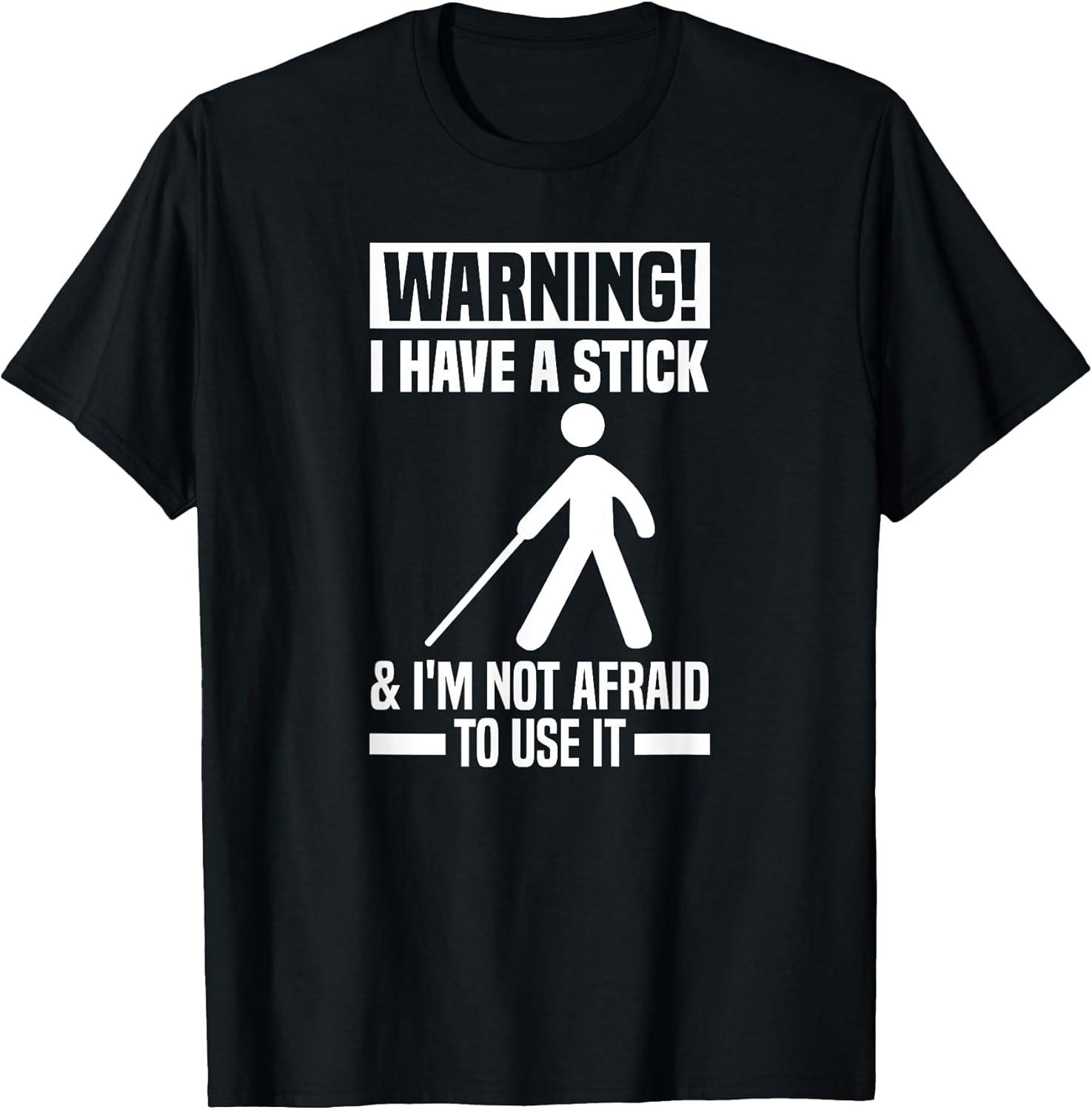NEW LIMITED! Funny Blind Braille Visually Impaired Blindless Tee - MADE IN USA XXL