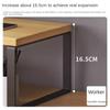 Office Desktop Computer Stand Rack Bracket Raised Shelf Laptop Monitor Wooden Table Home Storage Holders Utility Accessories