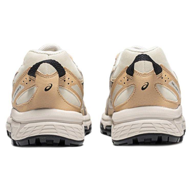 ASICS GEL-VENTURE 6 Beige Black White Women's Trail Running Lifestyle Shoes 1012B359-105