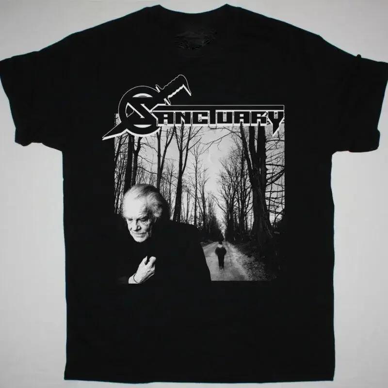 Vtg Sanctuary Band Music Lover Cotton S 4xl Black Classic T Shirt Bl380