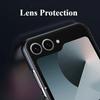 Premium Ultra-Thin Magnetic Protect Phone Case for Samsung Galaxy Z Flip 7 FE 6 5 4 3 Anti-fall Solid Color Plating Back Cover