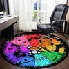 One Piece Office Round Area Rug, Indoor Mat Suitable For Office,Bedroom Living Room Home Decor, Room Deco A0908144