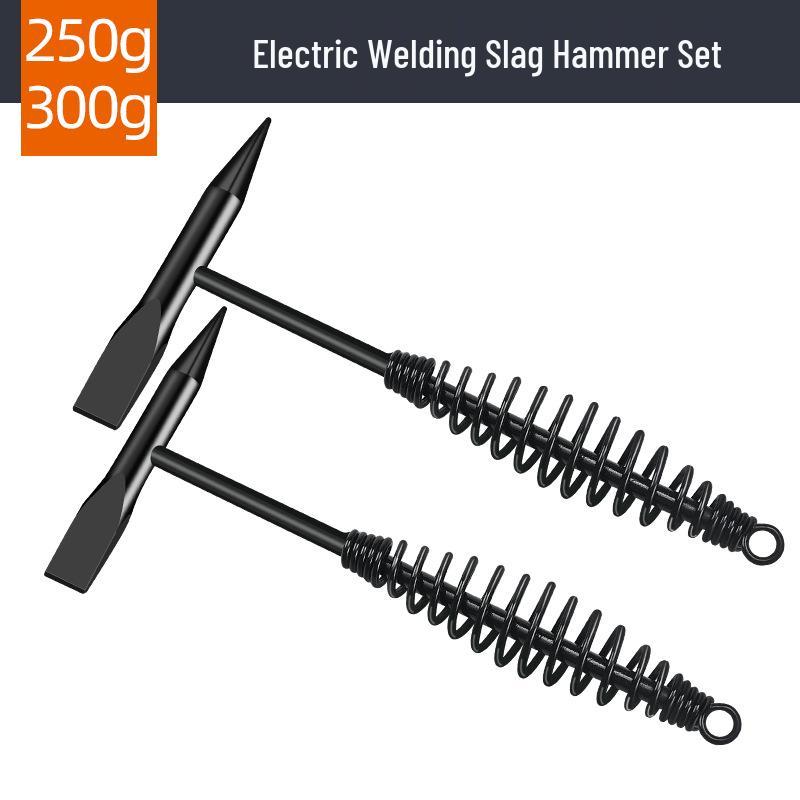 Electrician's Double Head Slag and Rust Hammer