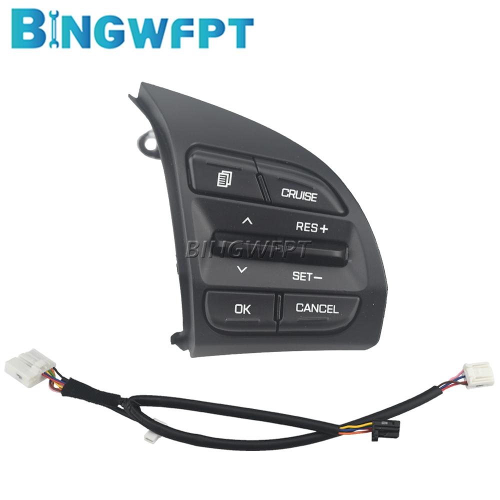 New Button For Hyundai Elantra 1.4T 2016 2017 2018 2019 Cruise Control Buttons Steering Wheel Button