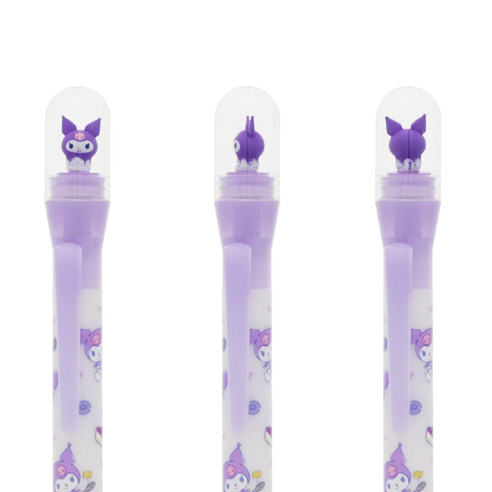 Sunstar Stationery Sanrio Mechanical Spinning Dome S4481054 Pencil, Pen, Kuromi,