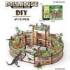 New IY Dinosaur Park Model Children's Simulated Animal Toys Boys Educational Assembly Model Toys Birthday Gifts