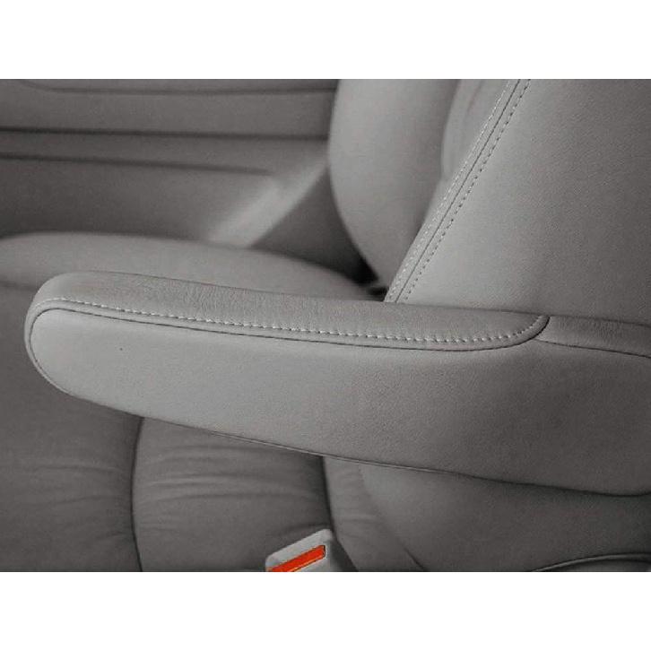 Odyssey Armrest Cover Replacement,Leather Seat Armrest Covers For 2005-2010 Honda Odyssey(Darker Gray)
