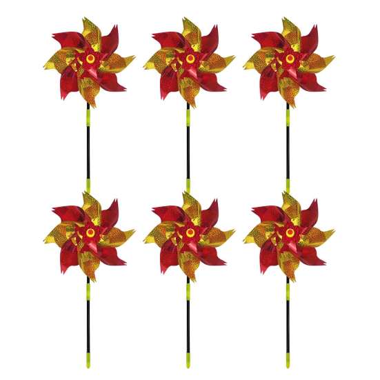 Reflexní větrníky s kolíky Odpuzovač ptáků Větrný mlýnek Plaší ptáky Zvířata pryč