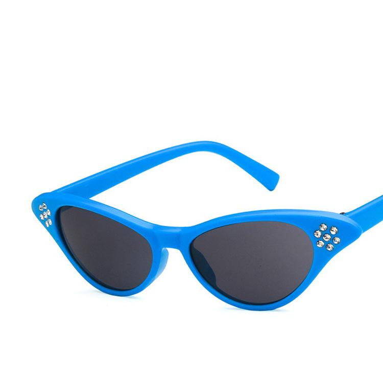 Vintage Cateye Sunglasses Women Sexy Retro Small Cat Eye Sun Glasses Brand Designer Colorful Eyewear For Female