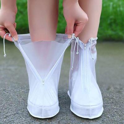 Regenstiefel, wasserdichte Schuhüberzüge, wasserdichte, rutschfeste Regenschuhüberzüge, außerhalb von Wasserschuhen, verdickte Abnutzung, Regenstiefel-Fußüberzüge