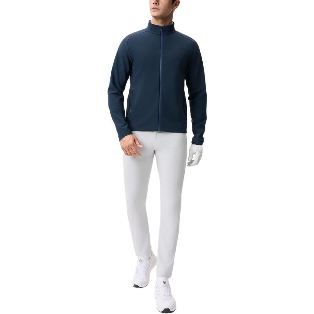 Fila Golf Series Fashion Versatile Sports Woven Casual Pants Men Bottoms Sheer-Curtain-Gray A11M515804F-GY