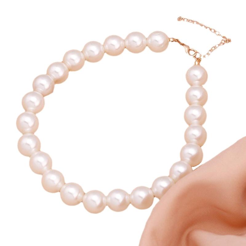 Mode Einfache Imitation Perlenkette Für Frauen Mädchen Vintage Elegantes Temperament Perlenkette Hochzeit Party Schmuck Geschenke