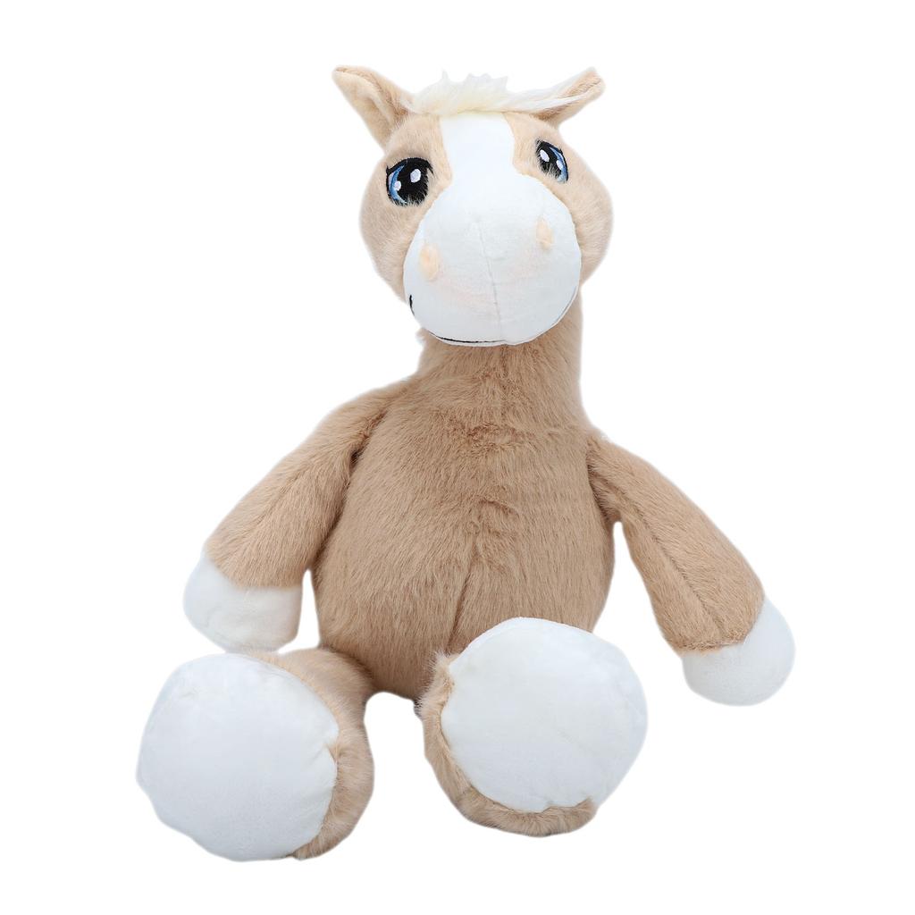 Horse Plush Stuffed Soft Realistic Animal Horse Plush Toy Auspicious Home Decor 11.02 Inch