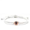 Edelstahl Projektionsarmband Ich liebe dich Armreif Partnerarmband Valentinstag