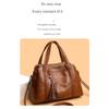 Xeie Thuk Handbag Shoulder Bag Women Faux leather Daily Commute Casual