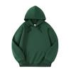 Autumn and Winter New Pure Cotton Solid Color Loose Casual Sports Jacket with Thick Fleece Hooded Sweatshirt