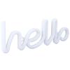 LED Neon Sign Hello Letters Neon Light Wall Decor for Wedding Party USB/Battery Powered