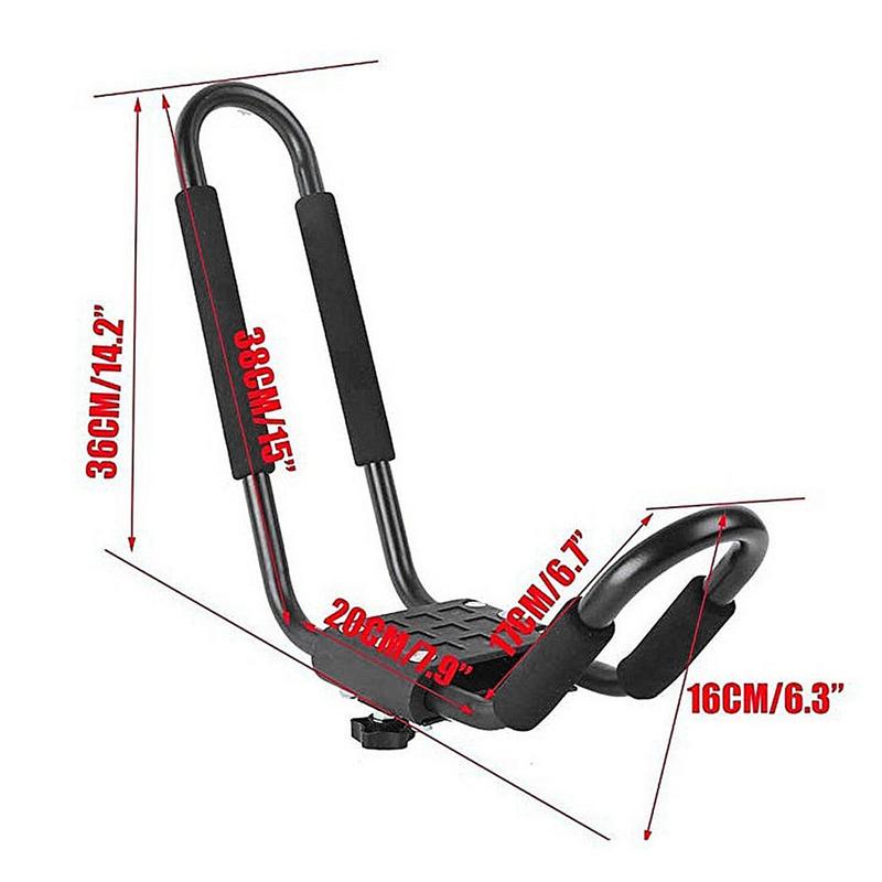 1 Pair Kayak Luggage Rack Roof Mount Car Top Mount Canoe Ski Roof Rack
