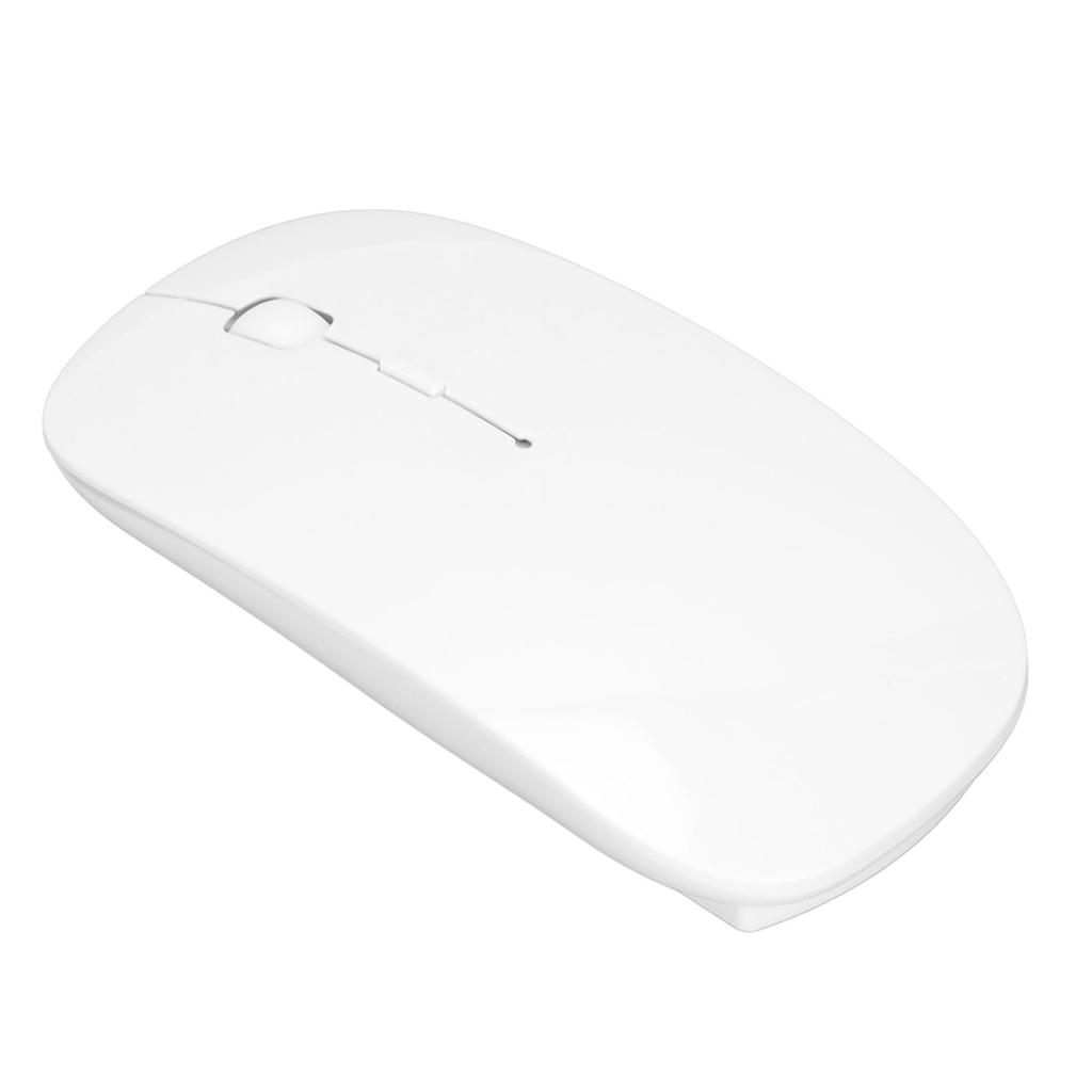 Wireless Mouse Silent Working 450mAh Rechargeable Auto Sleep Fingerprint Proof Comfortable Laptop Mouse