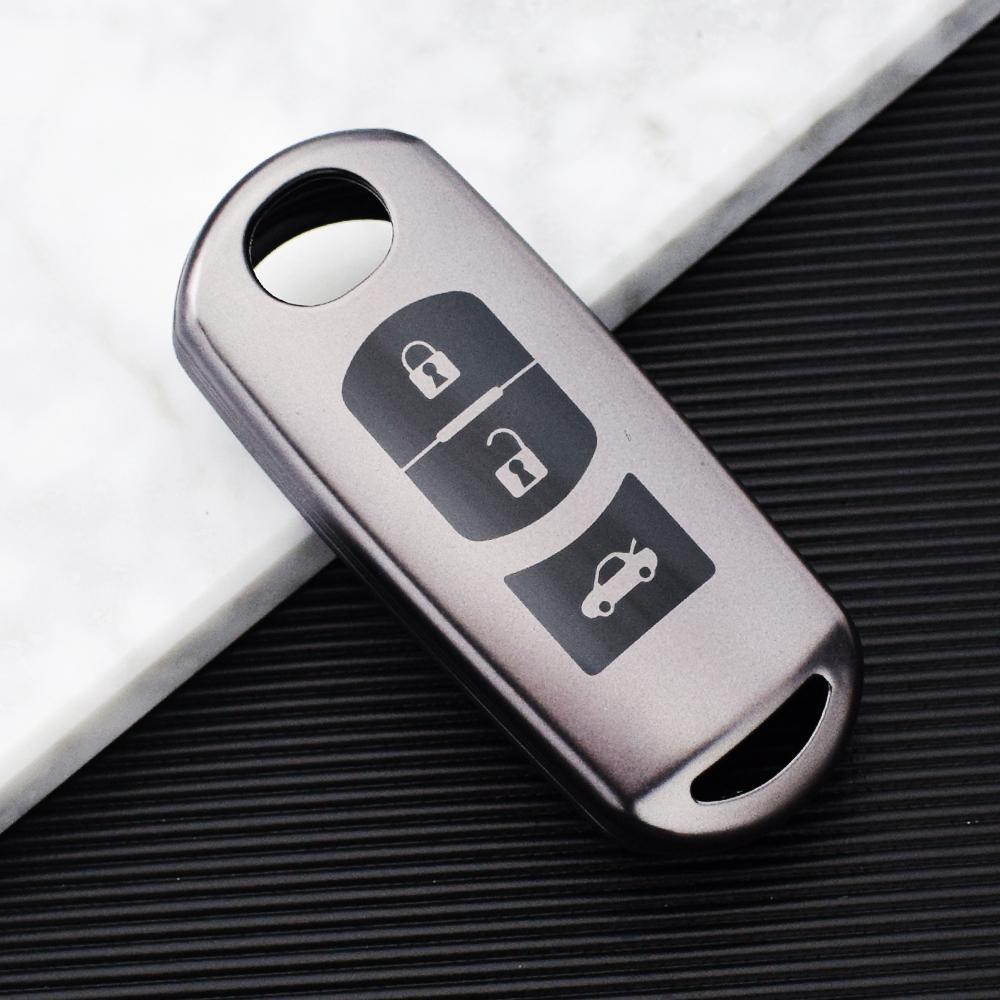 2 3 4 Buttons TPU Car Key Cover Case Full Cover Fob For Mazda 2 3 5 6 CX-3 CX-5 CX-7 CX-9 2013 2015 2016 2017 2018 2019
