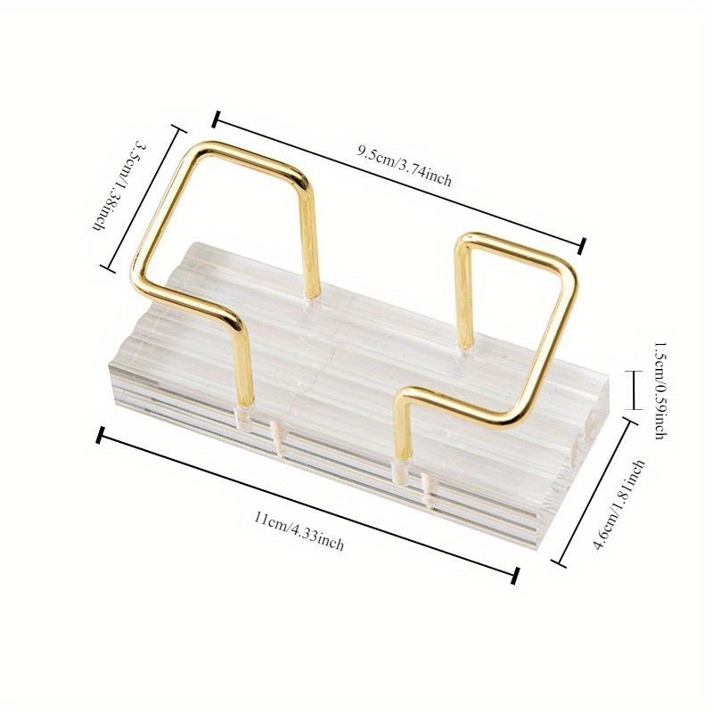 Business Card Holder Used for Office Desks Modern Card Storage Boxes and Accessories for Men's and Women's Office Desks