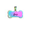 Custom Pet ID Tag Free Engraved Keychain for Dog Cat Name Tag Pendant Personalized Bone Paw Pet Accessories
