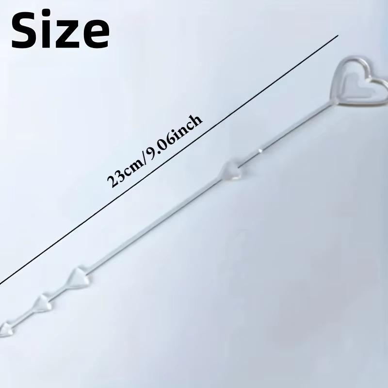 160/240pcs Plastic Heart-Shaped Flower Card Holders Clear Elegant Tabletop Display Stands for Card Photo Citrus Flowers Weddings
