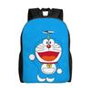 Doraemons  Backpack  Workout Backpacks Boy Cool High School Bags Custom Pattern Rucksack