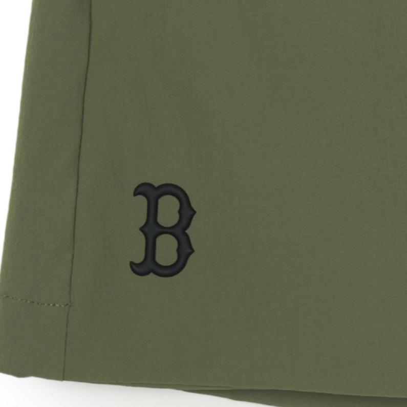 New MLB Casual Shorts Women's Green 3FSKB0353-43KAL