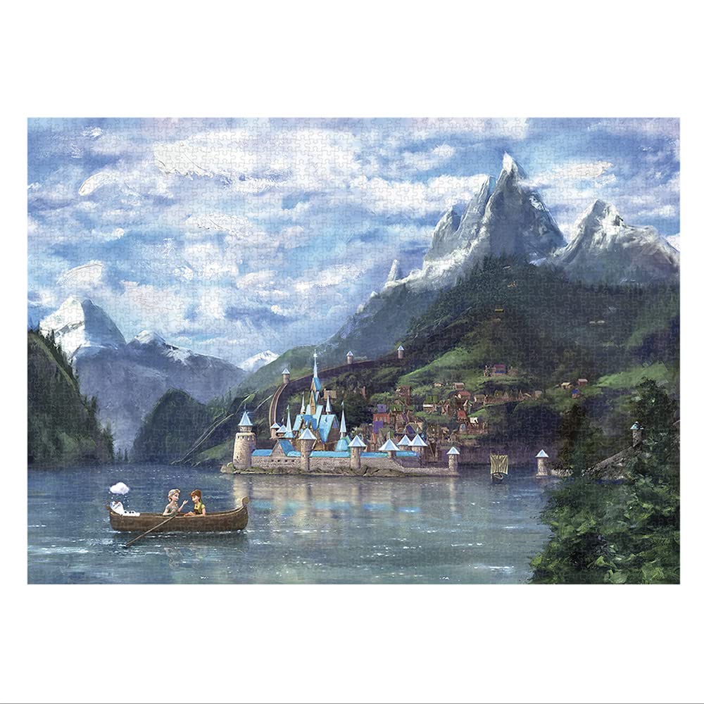 

Tenyo в пазле из 2000 деталей Disney Frozen Lovely Arendelle В комплект входят клей и шпатель В комплект входит сервисная карта [Сделано в Японии] (73х102см) Д-2000-634