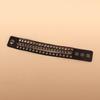 Multilayers Rock Spike Rivets Chain Bracelet Gothic Punk Wide Cuff Leather Bracelet Bangle Fashion Bracelet Jewelry