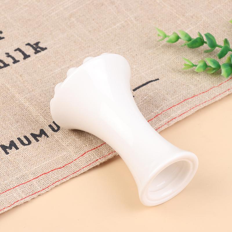 White Ceramic Gua Sha For Face Body Massage Tool Body Guasha Board For Relief Massage Face Lift Gua Sha Massager