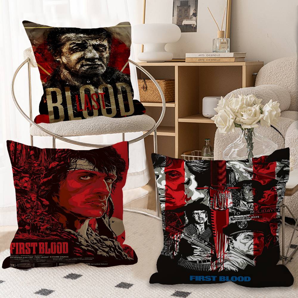 Movie First Blood Pillow Cover Design Cushion Cover Decor Holiday Decorati