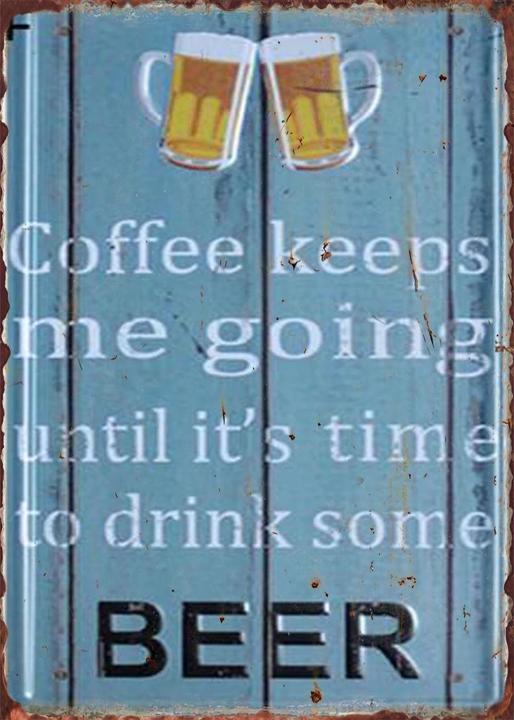 Vintage Beer  Whiskey Themed License Plate Style Aluminum Metal Sign Retro Bar  Man Cave Wall Art Decor for Pub Garage and H