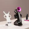 3-In-1 Hair Dryer Storage Rack Punch Free Desktop Magnetic Holder Hair Dryer Holder  for Home