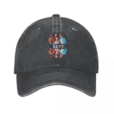 Vintage The A Team Baseball Cap Unisex Distressed Denim Headwear Tv Series Outdoor All Seasons Travel Gift Hats Cap