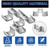 Galvanized Grating Saddle Clamps, Grating Clamp Fixing Sets, Fasteners For Industrial Floor Drainage Systems