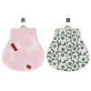 Marimekko Unikko Pouch - Double Print Reversible - Pink/Green 91773