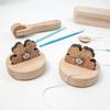 Sew Accessories Thread Cutter Carving Petal Sewing Threaders Wooden Thread Cutte Cutter