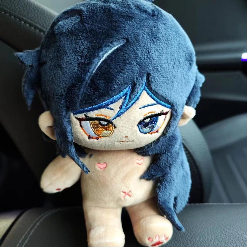 20cm Genshin Impact Kaeya Cotton Stuffed Doll Toys for Children Adults