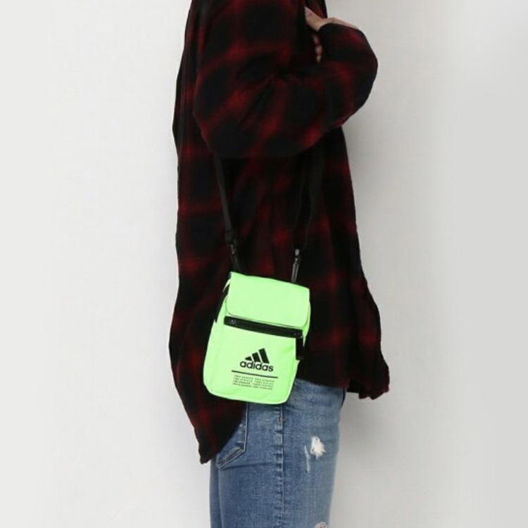 New Adidas Polyester Crossbody Bag Regular Unisex Green GH5278