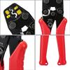 Ratchet Wire Terminal Crimping Tool: Effortless Electrician's Copper Connector Pliers For Professional Electrician Use