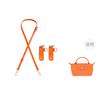 Ingenuity Handmade Cow Leather Bag Strap Women's Multicolor qjx0065