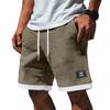 Pantaloncini Casual da Uomo con Coulisse Tessuta