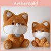 Fox With Cute Big Tail Cartoon Plush Doll Toy Pillow For Decoration Room