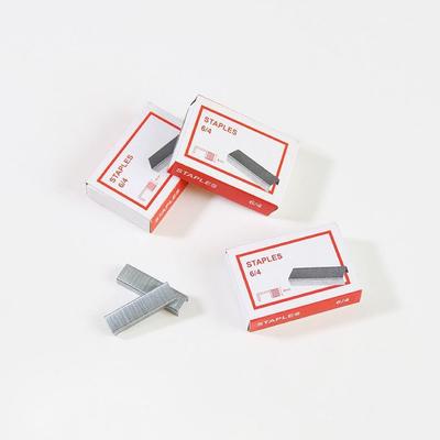 Compact Electroplated Anti-Rust Stapler with Strong Penetration and 6/4 Small Box Staples