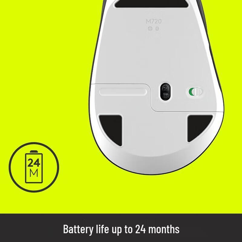 Logitech M720 Bluetooth & Unifying Dual-Mode Wireless Mouse