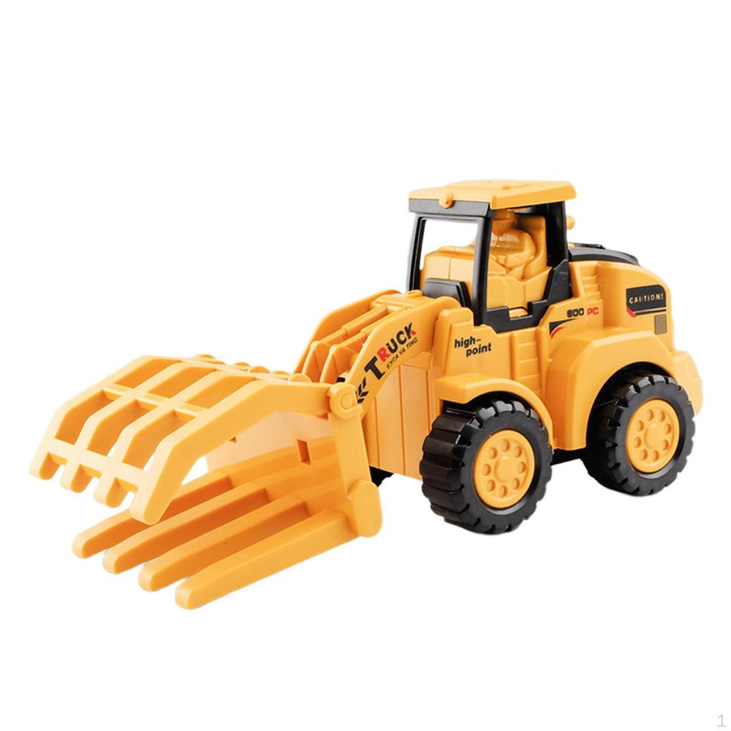 Carrier Vehicle Toy, Diecast Engineering Vehicle, Kids Compact S, Cartoon Construction Vehicles for