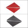 For BMW 8 Series G14 G15 G16 2019-2023 Soft Carbon Fiber Car A-pillar Triangle Stickers Decoration Cover Trim Accessories